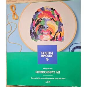 Tabitha Brown x Target Embroidery Kit – Blacky the Dog